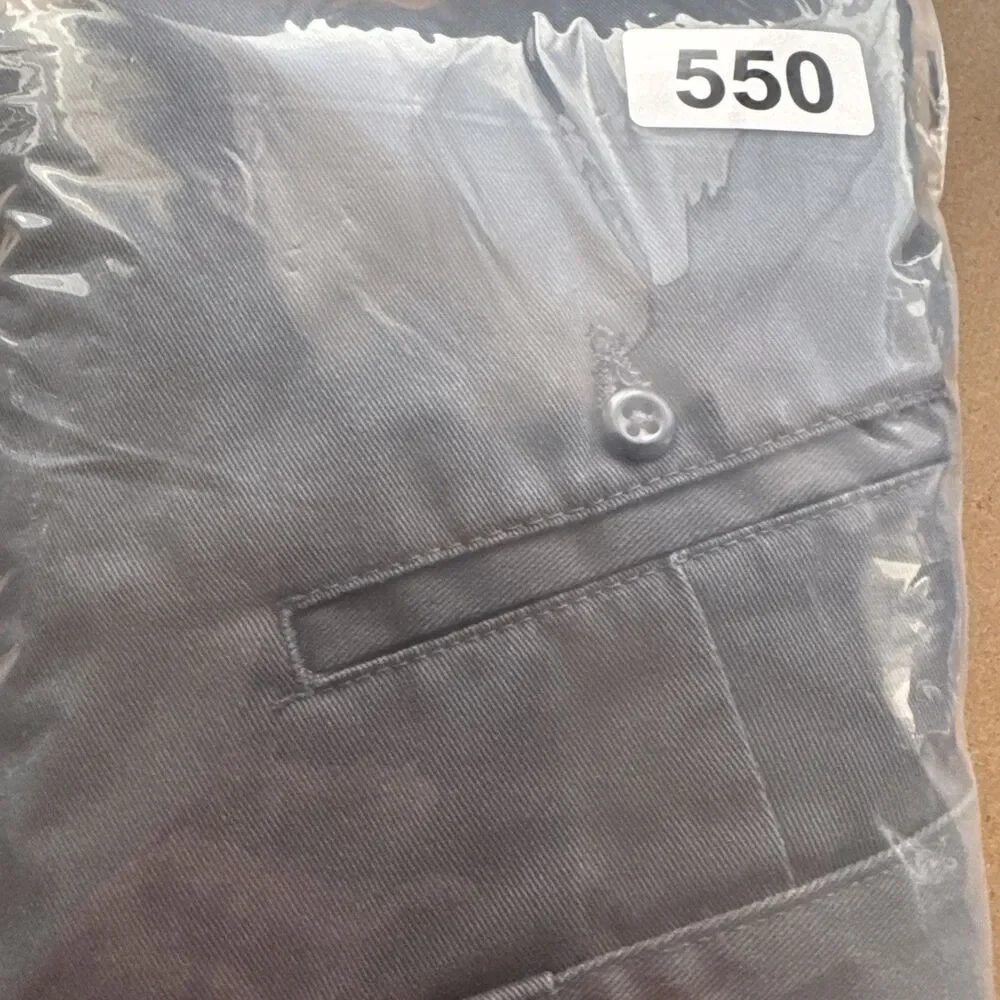 Rare Vintage Dickies Elite Metal Clasp Work Shorts Dark Grey Sz 40X12 Very Clea